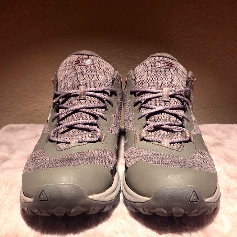 Keen Womens 8.5 Terradora II Waterproof Hiking Shoes Dusty Olive/Nostalgia Rose - Picture 4 of 7